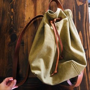 Madewell canvas backpack